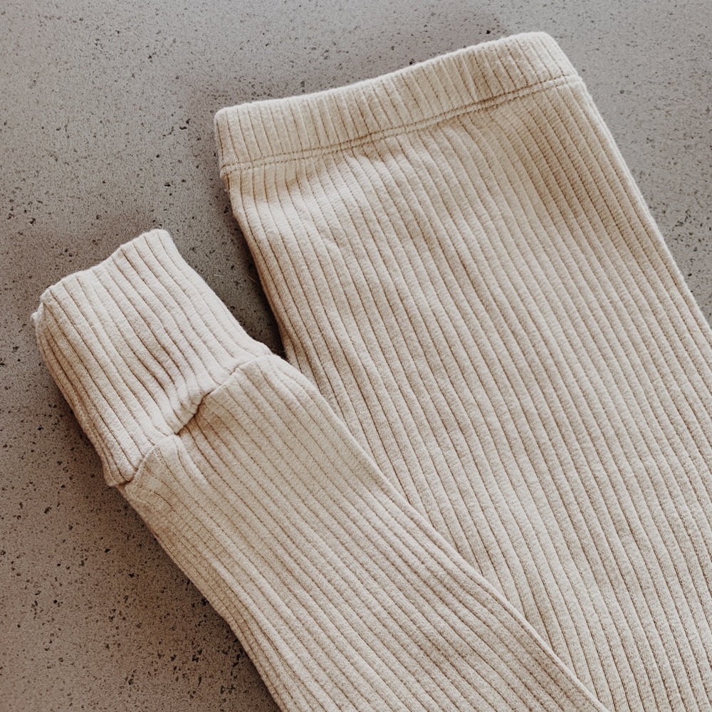 THE SIMPLE FOLK The Ribbed Legging Size 6